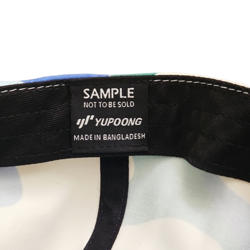Rare Ice Cream Melting Polo Camo multicolor adjustable hat Sample New with Tags - Picture 11 of 11